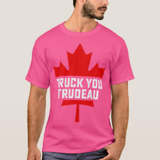 Camiseta Trudeau Canadá Flag