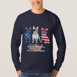 Camiseta Trudexa design americana moderna manga longa