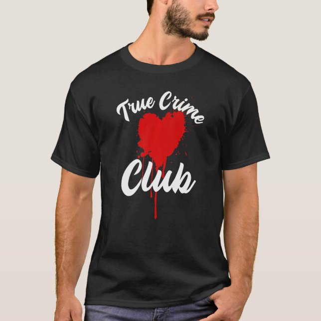 Camiseta True Crime Club (Frente)