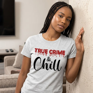 Camiseta True Crime e Chiller