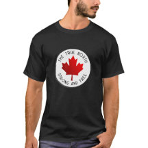 True North Strong e Free O Canada Maple Leaf