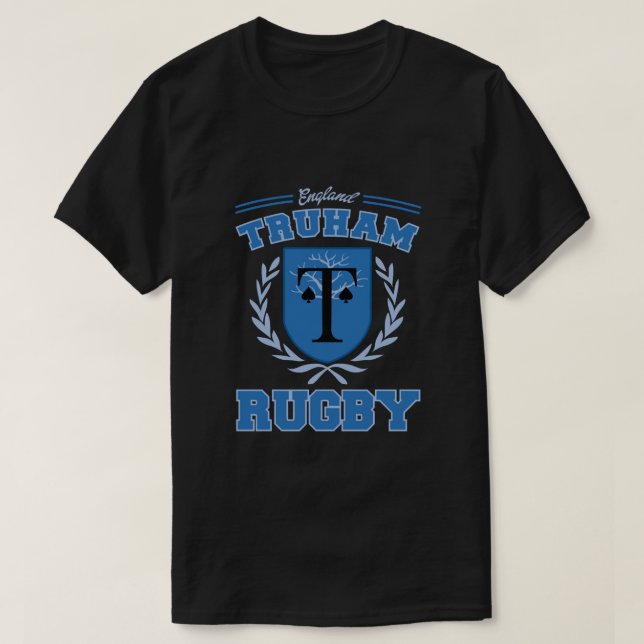 Camiseta truham rugby (heartstopper) (Frente do Design)
