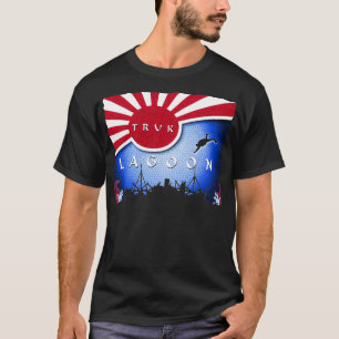 Camiseta Truk Lagoon Japan Flag Wreck Dive Scuba Diving