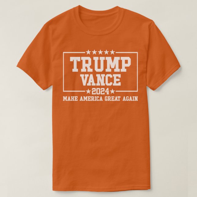 Camiseta Trump2024 Crianças de Capa Longa (Frente do Design)
