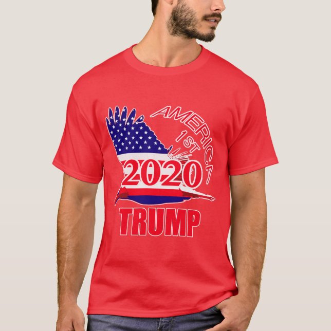 Camiseta Trump 2020 (Frente)