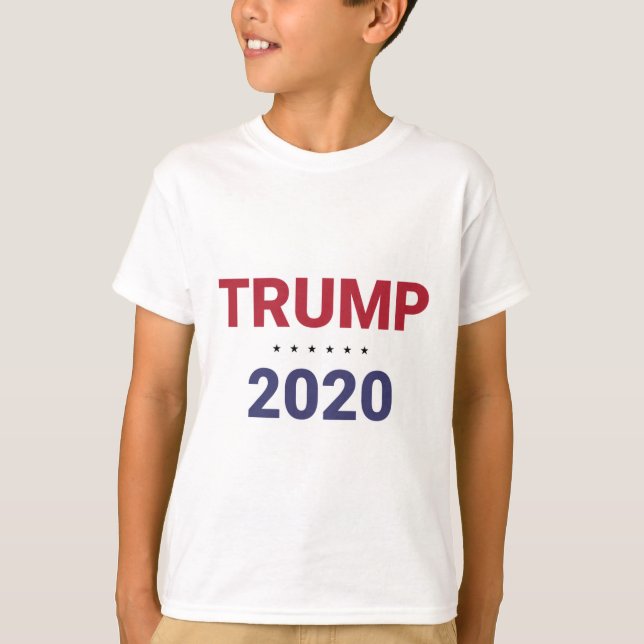 Camiseta Trump 2020 (Eleições nos EUA) (Frente)