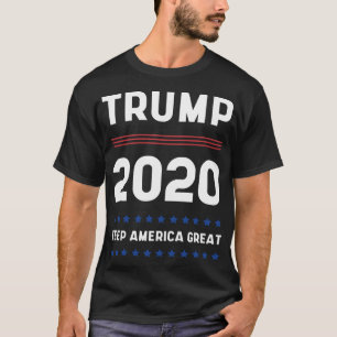 Camiseta Trump 2020 Keep America Excelente - Usa Flag Gift