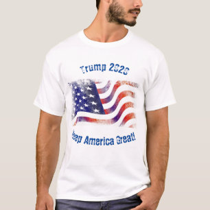 Camiseta Trump 2020 Mantenha o Excelente Americano!