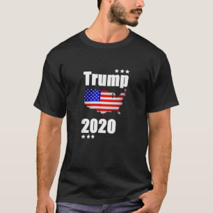 Camiseta Trump 2020 Presidente Americano das Eleições Mante