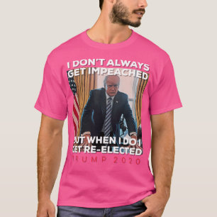 Camiseta Trump 2020 Reelegeu Funny Conservadora Republica