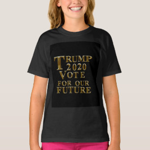 CAMISETA TRUMP 2020 VOTAÇÃO PARA O NOSSO FUTURO