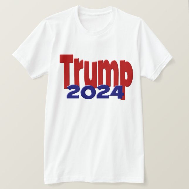Camiseta Trump 2024 (Frente do Design)