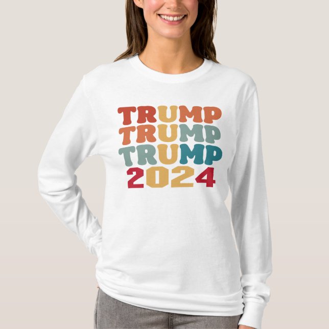 Camiseta Trump 2024 (Frente)