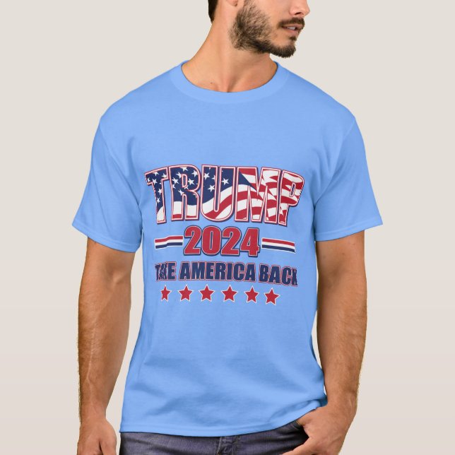 Camiseta Trump 2024 (Frente)