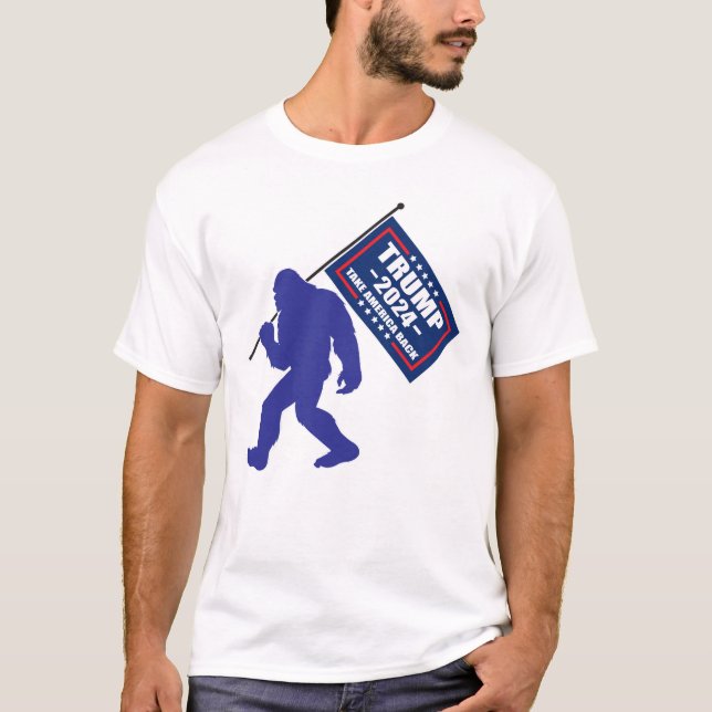 Camiseta Trump 2024 Bigfoot (Frente)