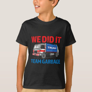 Camiseta Trump 2024 Caminhão Engraçado Lixo Nós Fizemos - E