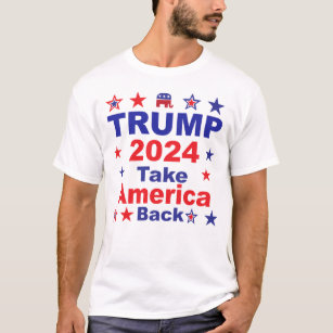 Camiseta TRUMP 2024 - Devolva a América