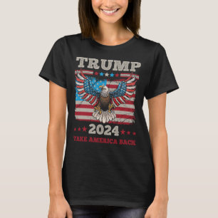 Camiseta Trump 2024 Eagle - Take America Back T-Shirt