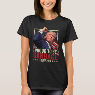Camiseta Trump 2024 Eleições Orgulhosas Para Votar O Lixo T