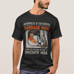 Camiseta Trump 2024 Eletion Trump Garbage Man Vote Trump P