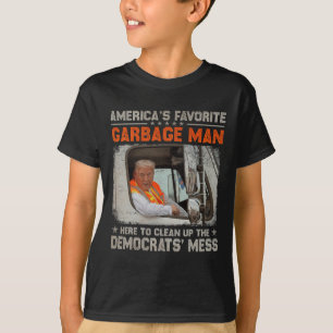 Camiseta Trump 2024 Eletion Trump Garbage Man Vote Trump P