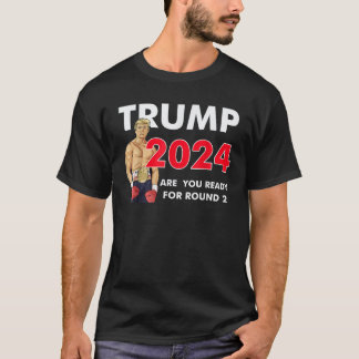 Camiseta Trump 2024 Está Pronta Para O 2º Ciclo Republicano