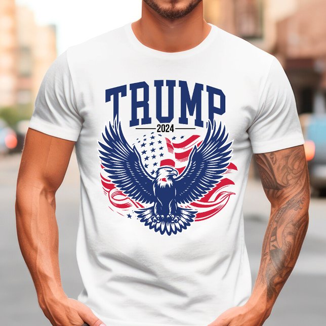 Camiseta Trump 2024: Faça o Excelente da América novamente ( Trump 2024, Donald Trump, Make America Great Again, MAGA, Trump Supporter, Political T-Shirt, Campa)