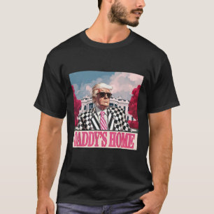 Camiseta Trump 2024 Leve a América Ck Home Trump Pink