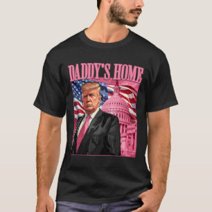Camiseta Trump 2024 Leve a América Ck Home Trump Pink