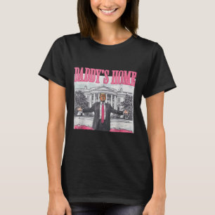 Camiseta Trump 2024 Leve a América Ck Home Trump Pink