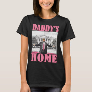 Camiseta Trump 2024 Leve a América Ck Home Trump Pink