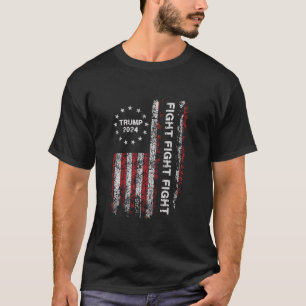 Camiseta Trump 2024 Luta Contra A Eleição Do Presidente