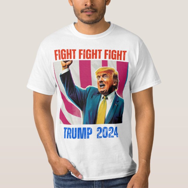 CAMISETA TRUMP 2024 LUTA CONTRA A LUTA (Frente)