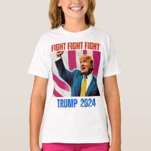 CAMISETA TRUMP 2024 LUTA CONTRA A LUTA