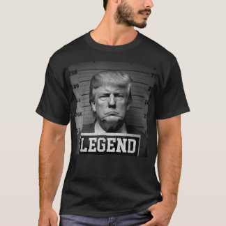 Camiseta Trump 2024 Mugshot Presidente Legend