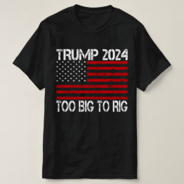 Camiseta Trump 2024 Muito Grande Para Aumentar - Eleições 2