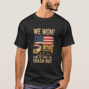 Camiseta Trump 2024 Nós Ganhamos Vitória Inauguração 2025 