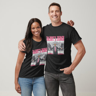 Camiseta Trump 2024 Pai Eleitoral Rosa