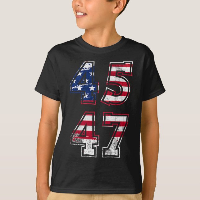 Camiseta Trump 2024 Para Presidente (Frente)