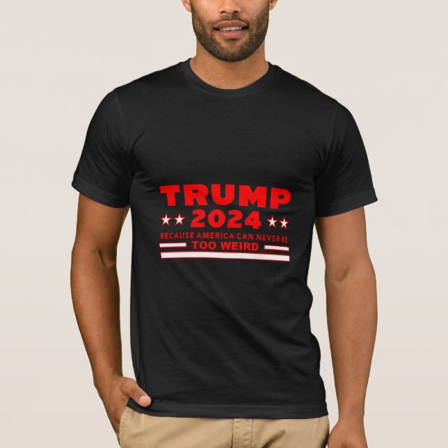 CAMISETA TRUMP 2024 RED (Frente)