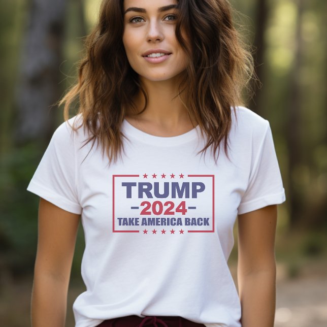 Camiseta Trump 2024 Retire a América (Criador carregado)