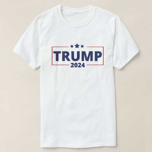 Camiseta Trump 2024 Retome A Eleição Americana - O Retorno (Frente do Design)