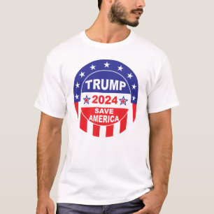 CAMISETA TRUMP 2024 SALVE AMÉRICA