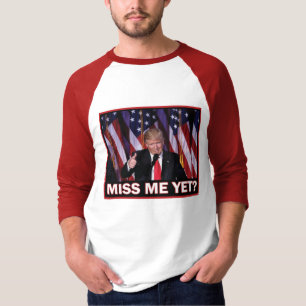 Camiseta Trump 2024 Sente Minha Falta Ainda