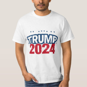 Camiseta Trump 2024 Shirt Leva A América De Volta