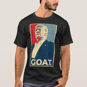 Camiseta Trump 2024 Shirts Goat Trump Poster 2024 - Uni, Bl