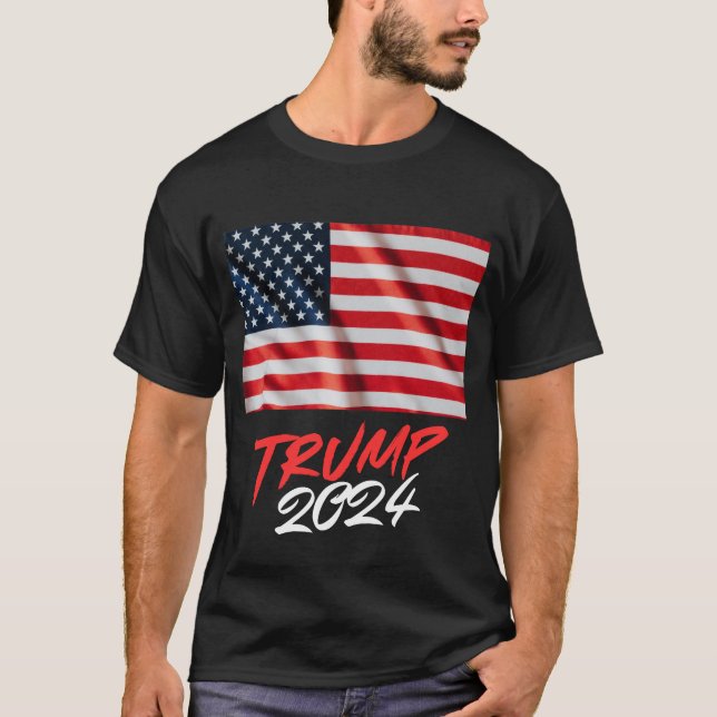 Camiseta Trump 2024 T-Shirt (Frente)