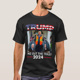Camiseta Trump 2024 Tira O Lixo Engraçado Do Lixo