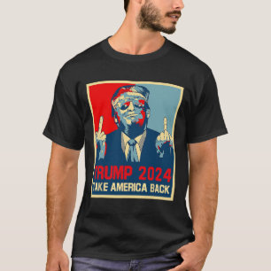 Camiseta Trump 2024 Tome a América de Volta Eleição 2024 Ca