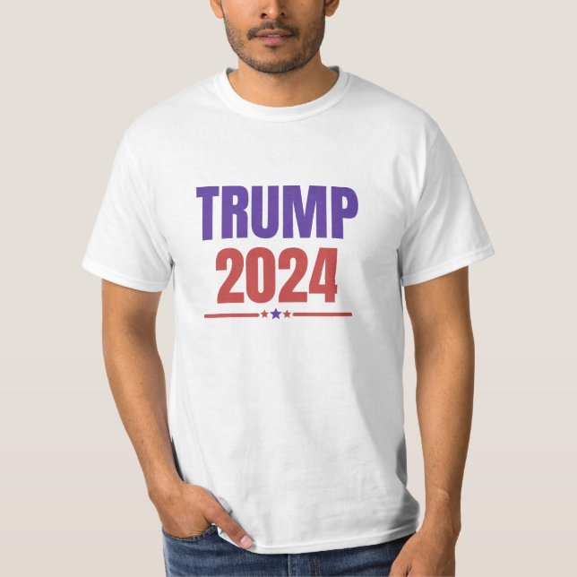 Camiseta trump, 2024, trump 2024, trump 2024 trump 2024 (Frente)